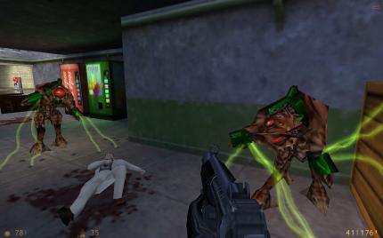 Geskriptete Events wie etwa Angriffe auf Außerirdische sorgten in Half-Life immer wieder für ein Gefühl der Bedrohung. Zugleich wirkte das Geschehen dadurch lebendig und unberechenbar.
