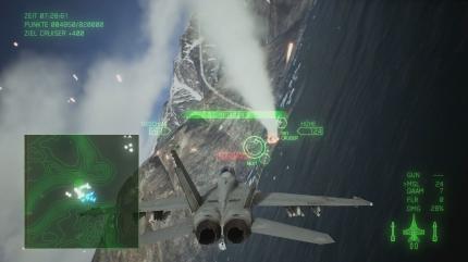 Air Combat (1993) markierte den Auftakt der Ace Combat-Reihe. Hier im Bild: Ace Combat 7 (2019).