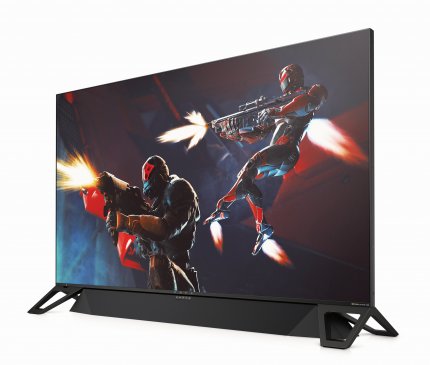 Der HP Omen X Emperium ist ein Big Format Gaming Display (BFGD). BFGDs erfüllen bestimmte Anforderungen von Nvidia wie 65 Zoll Display-Diagonale und 4K - Breitbild-Modelle gibt es aber nicht.