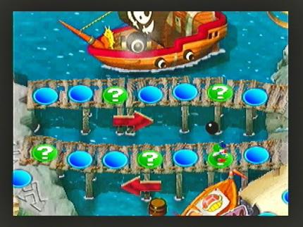In Mario Party 2 tragen die Helden je nach Spielbrett andere Kleidung. Die Ausnahme ist Bowser Land, wo jeder Charakter aussieht wie immer.