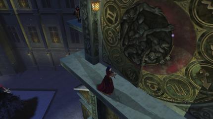 Einer der cooleren Momente: Über den Dächern von Wien betritt unser Vampirteam den Stephansdom.
