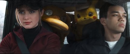 Pokémon: Meisterdetektiv Pikachu ist neben der spannendenden Detektiv-Story eine andauernde Aneinanderreihung witziger Szenen.
