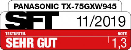Panasonic TX-75GXW945 Note