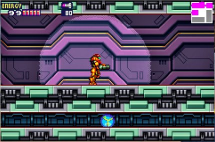 Die Abschnitte, in denen wir uns vor der übermächtigen SA-X verstecken müssen, gehören mit zu den intensivsten, welche die Metroid-Serie vorzuweisen hat.