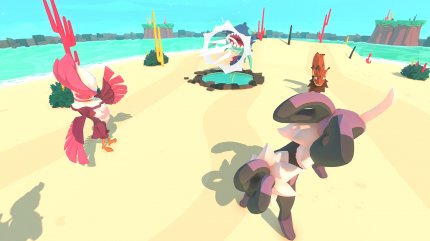 Temtem - verliert ihr Duelle, so verliert ihr auch immer etwas Geld.