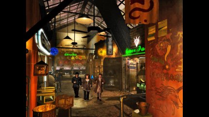 Westwood Studios verwendete für die Charaktermodelle von Blade Runner Voxel-Grafik, die schon damals ein wenig in die Jahre gekommen war.