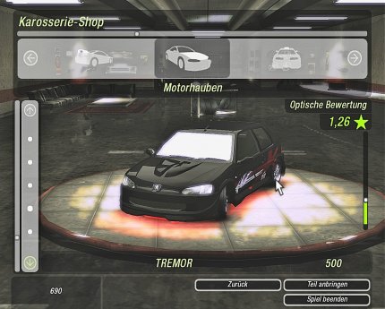 Je mehr optische Upgrades ihr kauft, desto mehr Style-Punkte erhaltet ihr. Habt ihr genug, landet euer Auto auf dem Cover eines Magazins oder einer DVD.
