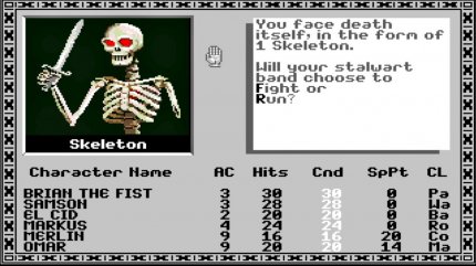 Die Adaption für Apple IIGS zählte zu den schönsten Umsetzungen von The Bard‘s Tale. Sie liegt der Steam-Version des Action-Rollenspiel-Ablegers The Bard‘s Tale von 2004 bei.