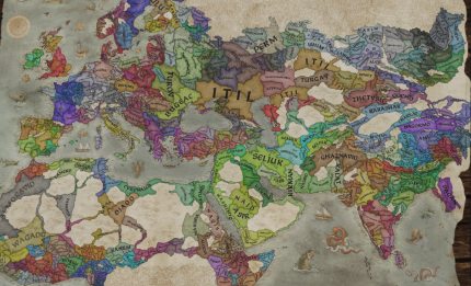 Wem Crusader Kings 3 noch nicht kompliziert genug ist, kann mit Shattered World die politische Landschaft weiter zerstückeln.