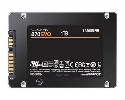 Samsung 870 SSD EVO mit SATA-Schnittstelle