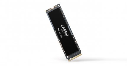 Eine M.2-SSD von Crucial aus der P5-Reihe