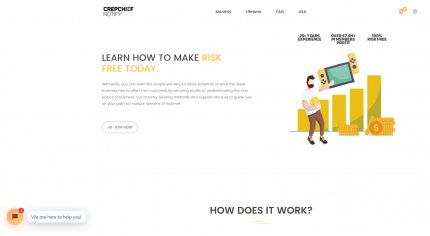 Reseller-Netzwerke wie CrepChiefNotify bewerben das eigene Geschäftsmodell im Internet und streichen mit kostenpflichtigen Mitgliedschaften sogar feste Einnahmen ein.