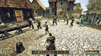 Der Anfangskampf in Gothic 3