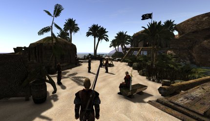 Piraten - Die gab es auch schon in Gothic 2, samt Rum, Kapitän Greg und tropischer Vegetation.