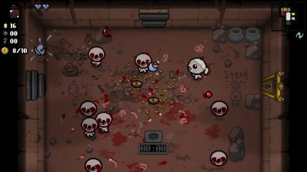 Mit dem Remake von 2014 und dem Add-on Afterbirth verspricht Binding of Isaac unzählige makabere Spielstunden.