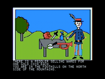 Wizard and the Princess von 1980 gilt als spiritueller Wegbereiter der King’s-Quest-Reihe. Wer mal reinspielen will, nutzt am besten die Browser-basierte Version von Internet Archive, zu finden unter <a href='archive.org/details/a2_Wizard_and_the_Princess'>archive.org/details/a2_Wizard_and_the_Princess</a>.<br> &nbsp;