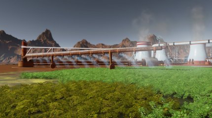 Wie wirkt sich Terraforming auf den Mars aus? Welche Folgen hätten zu hohen Treibhausemissionen für die Qualität der Böden des Planeten? Diese Herausforderungen zukünftiger Generationen gilt es in Surviving Mars: Green Planet zu meistern.