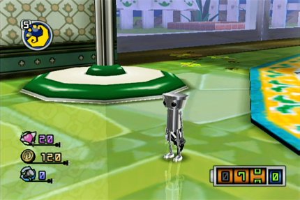 Der Gamecube war wie geschaffen für ein quirlig-bizarres Action-Adventure wie Chibi-Robo!, in dem ihr als Miniatur-Roboter ein ganzes Haus unsicher macht.