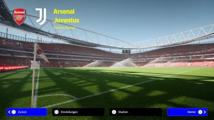 Das Emirates Stadium von Arsenal London ist eine von fünf lizensierten Austragungsstätten.