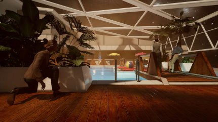 First Class Trouble sieht aus wie Among Us aus Third-Person-Perspektive. Die Early-Access-Community ist aber nicht das, was man lebhaft nennen könnte.