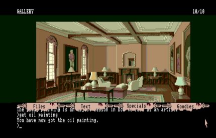 The Guild of Thieves zählte anno 1987 zu den grafisch schönsten Spielen, die für Atari ST und Commodore Amiga erhältlich waren.<br> &nbsp;