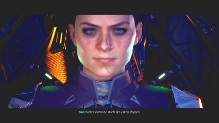 Solange Nara keine Miene verzieht, kann sich auch ihr Charaktermodell sehen lassen. Doch Emotionen hat die Gute nicht so drauf.