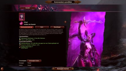 Dämon N'Kari gehört zu den Untergebenen von Slaanesh, einem der vier Chaosgötter von Total War: Warhammer 3.<br> &nbsp;