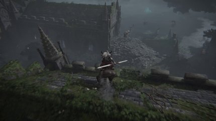 Neben den hier abgebildeten Doppelklingen kehrt auch das 'Power-Stancing' aus Dark Souls 2 zurück. Wir dürfen also zwei Waffen des gleichen Typs ausrüsten und sie dann mit einem kombinierten Moveset einsetzen.&nbsp;