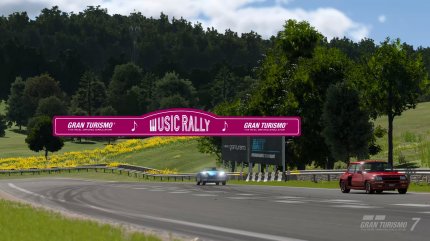 Die Ruhe vor dem Sturm: Die Musik-Rally dient zur Entspannung zwischendurch. Wer die nicht braucht, kann sich auch in diesem Modus Medaillen sichern.