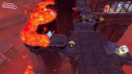Kirby und das vergessene Land: Marsch auf die Inferno-Straße: Rette die versteckten Waddle Dees (2/5).