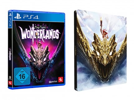 Tiny Tina's Wonderlands ist exklusiv bei Amazon mit Steelbook erhältlich.&nbsp;