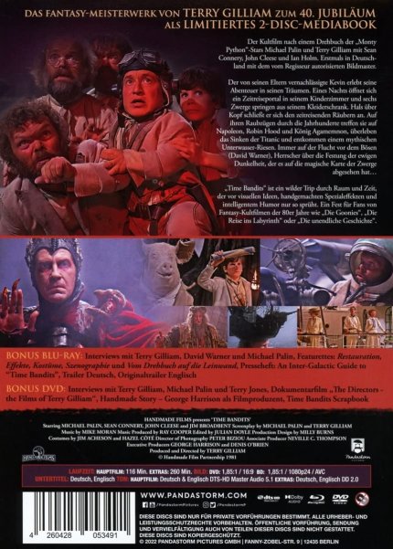 Time Bandits Mediabook zum 40sten Jubiläum (2)