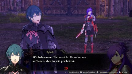 Verkehrte Welt: Diesmal spielt ihr nicht Byleth, sondern steht ihm im Kampf gegenüber.