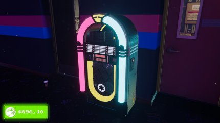 Erst mit der Jukebox wird uns eine Alternative zum Fahrstuhlgedudel der ersten Spielstunden geliefert.