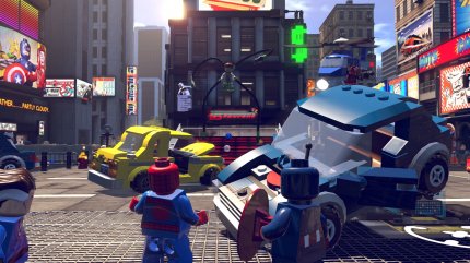 Natürlich tauchen Spidey und seine Widersacher wie Doctor Octopus auch in Ensemble-Titeln wie Lego Marvel Super Heroes auf.