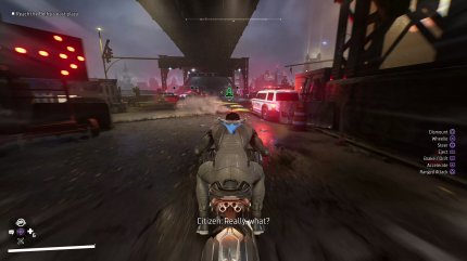 Das Batcycle sieht zwar cool aus, das Fahrgefühl lässt aber noch zu Wünschen übrig.