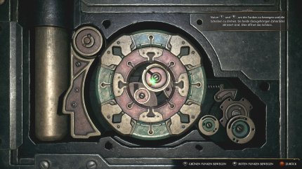 Schlösser knacken in Hogwarts Legacy - Bewegt den linken und den rechten Analogstick im Kreis, bis der jeweilige Stick vibriert. Dann haltet ihr beide Sticks in Position, bis das Schloss aufspringt.