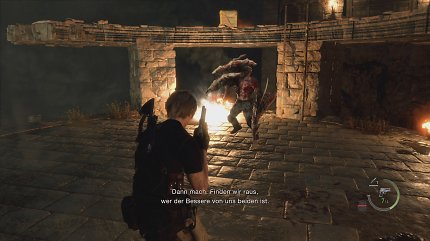 Bosskampf gegen Jack Krauser in Kapitel 14