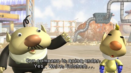 Louie und der Chef in Pikmin 2