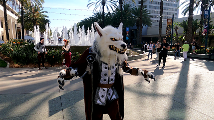 Natürlich waren auch die Cosplayer mit auf der BlizzCon.