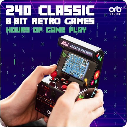 240 Retrospiele sind enthalten.