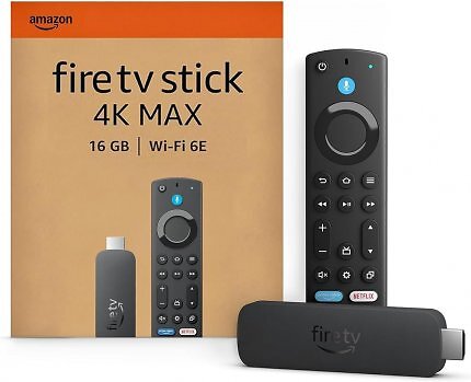 Fire TV Stick 4K Max verfügt über mehr Speicher.