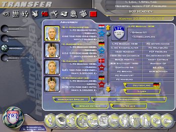 Bundesliga-Manager X - Saisondaten