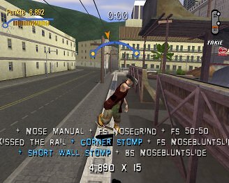 Tony Hawk's Pro Skater 3 - Boni
