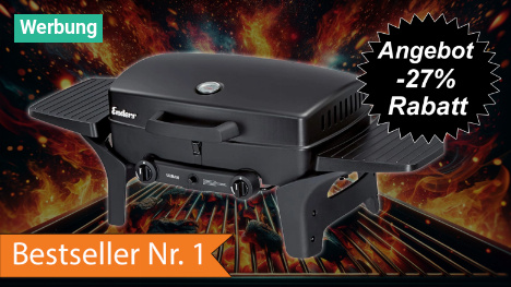 Heißer als Weber-Grill? Gasgrill von Enders stürmt die Amazon-Charts: 27% Rabatt auf Topseller