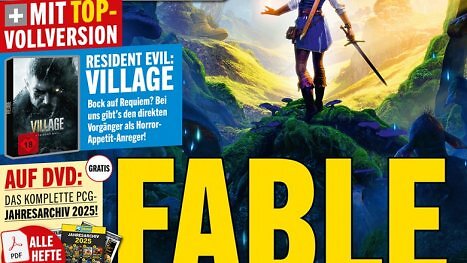 PC Games 03/26: Mit Rollenspielhoffnung Fable, fetter Vollversion Resident Evil Village und PDF-Jahresarchiv