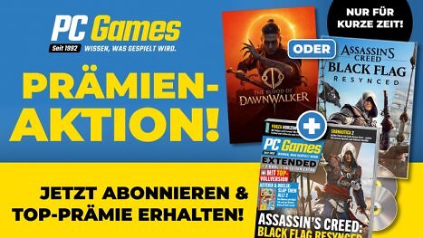Zeitlich begrenzt: Jetzt PC Games Extended im Abo bestellen und eine hochwertige Top-Prämie sichern!