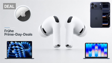 Einst 249€ - jetzt 177,64€: AirPods Pro 3 zum Amazon-Tiefstpreis - frühe Prime-Day-Deals für Apple-Highlights