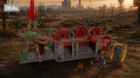 Fallout-Fans schlagen zu: Red Rocket aus 824 Klemmbausteinen mit Dogmeat günstig wie lange nicht mehr