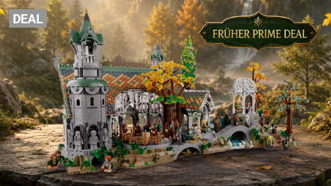 Lego Bruchtal deutlich günstiger: Eines der beeindruckendsten Herr-der-Ringe-Sets im frühen Prime-Day-Deal